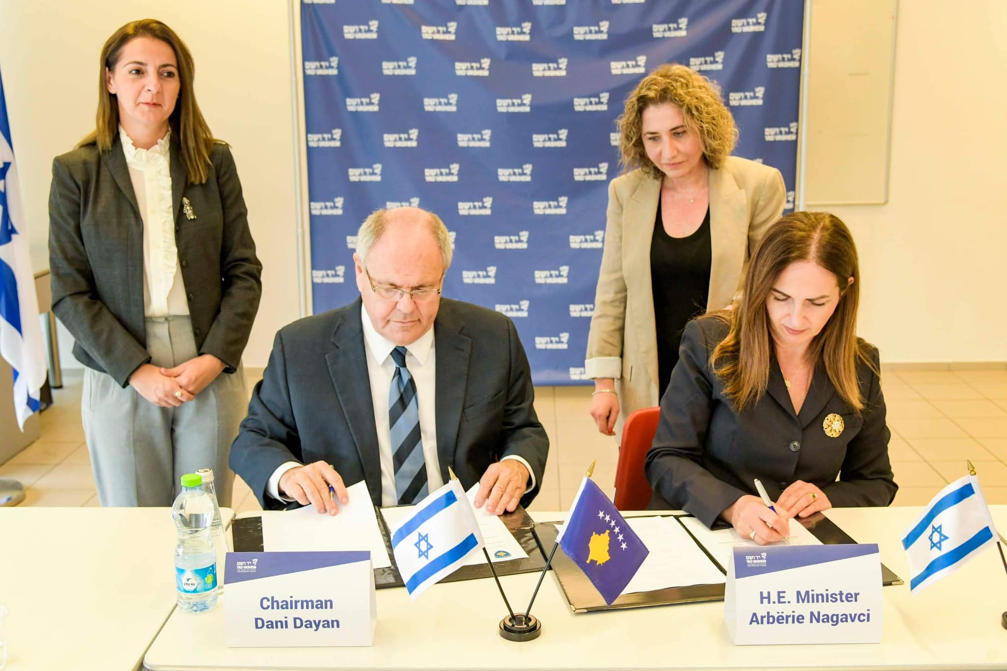 MINISTARKA NAGAVCI JE POSETILA CENTAR HOLOKAUSTA U IZRAELU, POTPISALA JE SPORAZUM SA PREDSEDNIKOM DANI DAYAN