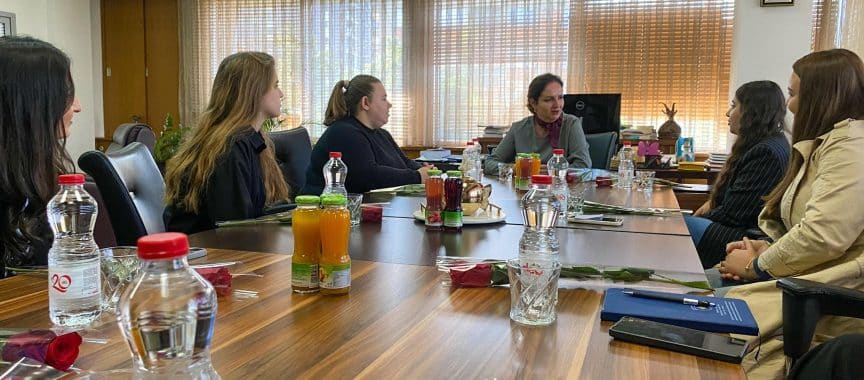 Ministarka Nagavci primila praktikantkinje koje su godinu dana bile angažovane u MONTI