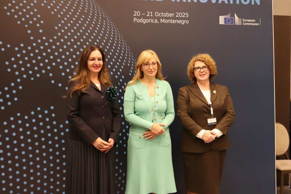 Minister Nagavci held bilateral meetings within the framework of the Ministerial Meeting on Research and Innovation in Podgorica