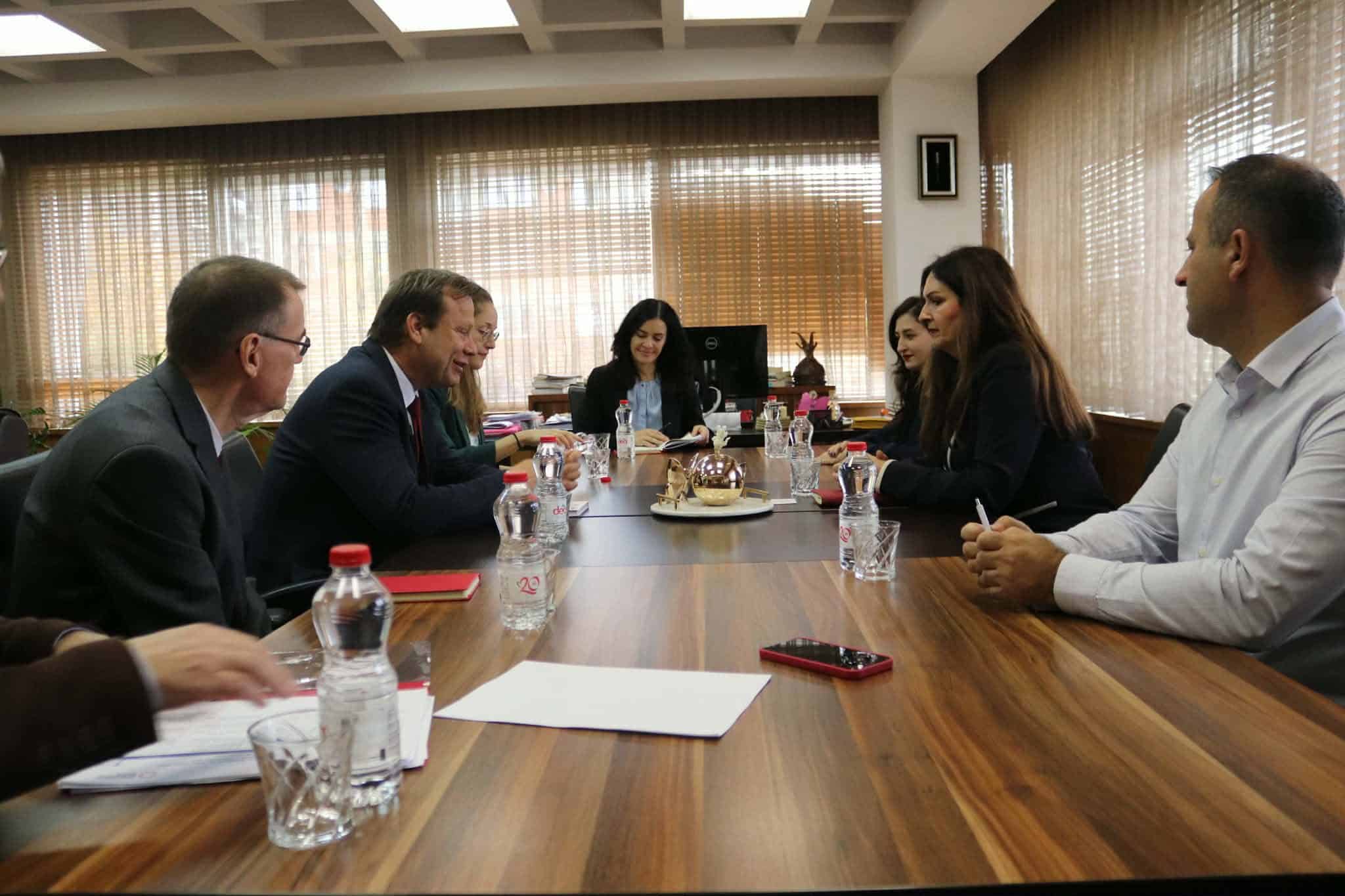 Ministrja Nagavci takoi përfaqësues të ADA-s dhe Ministrisë Federale për Punë Evropiane dhe të Jashtme të Austrisë